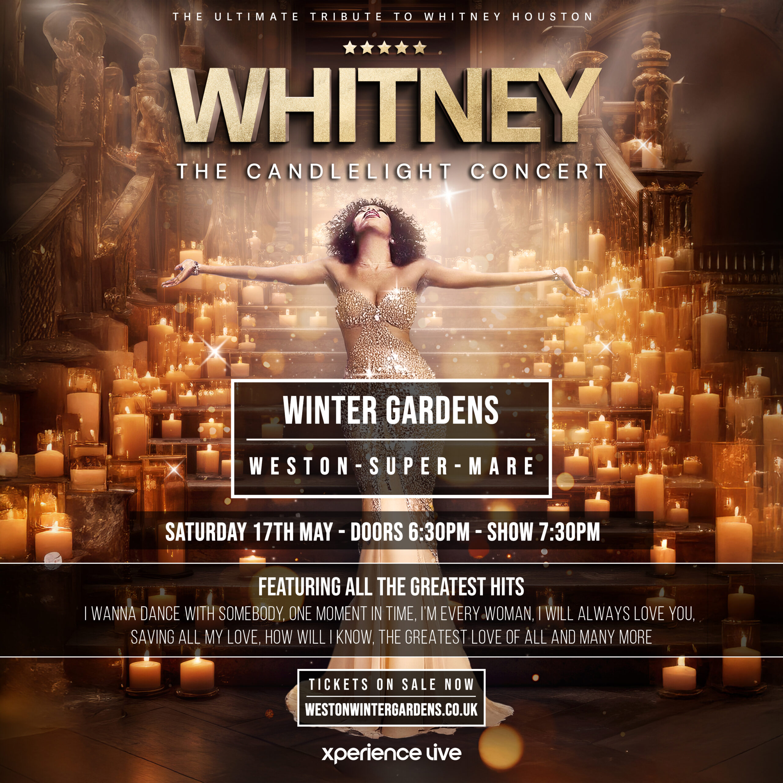 Featured image for “Whitney – The Candlelight Concert”