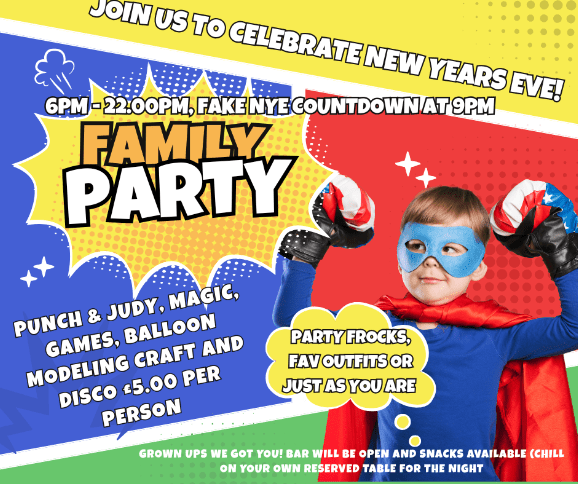 Featured image for “Family Friendly New Years Eve Event”