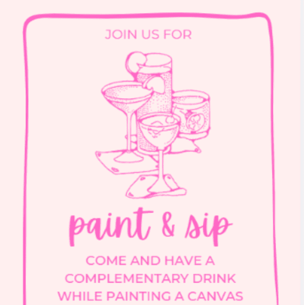Featured image for “Sip & Paint Party”